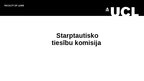 Prezentācija 'Starptautisko tiesību komisijas loma un starptautisko tiesību kodifikācija', 1.