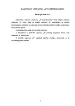 Paraugs 'Raksturot uzņēmuma "X" uzņēmējdarbību', 1.