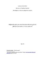 Konspekts 'Reģionālās vēstures tematika Alana Palmera grāmatā "Baltijas jūras valstu un tau', 1.