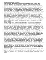 Eseja 'Title:The many disadvantages of Camping Teacher comment: "Very good development,', 1.