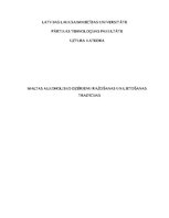 Referāts 'Maltas alkoholisko dzērienu ražošanas un lietošanas tradīcijas', 1.