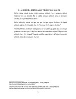 Referāts 'Maltas alkoholisko dzērienu ražošanas un lietošanas tradīcijas', 6.