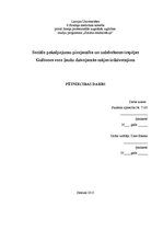 Referāts 'Sociālo pakalpojumu pieejamība un uzlabošanas iespējas Gulbenes veco ļaužu dzīvo', 1.