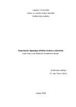 Eseja 'Organizāciju ilgtspējīga attīstība zināšanu sabiedrībā', 1.