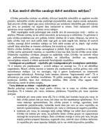 Konspekts 'Kas motivē cilvēku sasniegt dzīvē noteiktus mērķus?', 1.