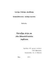 Referāts 'Patvaļīga zivju un citu ūdensdzīvnieku makšķerēšana', 1.