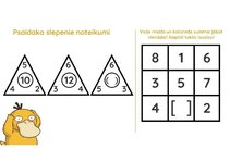 Paraugs 'Matemātika ar Pokēmoniem', 14.