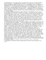 Eseja 'Transcendentalism in the Works of Thoreau, Hawthorne and Emerson', 1.