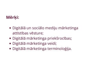 Prezentācija 'Digitālais mārketings', 2.