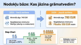 Prezentācija 'Elektroniskā deklarēšana un nodokļi Latvijā 2026. gadā', 3.