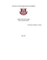 Konspekts 'Kinezioloģija - sporta soļošanas analīze', 1.