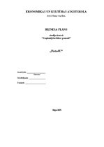 Biznesa plāns 'Biznesa plāns uzņēmējdarbības pamatos', 1.