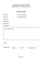 Referāts 'Загрузка транспортного средства', 1.