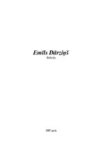 Referāts 'Emīls Dārziņš', 1.