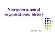 Prezentācija 'Non-Governmental Organizations: History', 1.