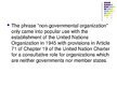 Prezentācija 'Non-Governmental Organizations: History', 3.