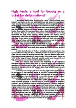 Eseja 'High Heels', 1.