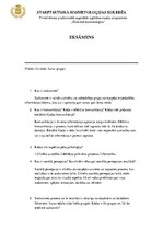 Paraugs 'Saskarsme psiholoģijā un ētikā', 1.