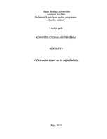 Referāts 'Valsts varas atzari un to mijiedarbība', 1.