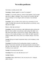 Konspekts 'Vecvecāku pasākums', 1.