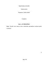 Eseja 'Konkrēto dzīves situāciju nozīme cilvēkdrošības apdraudējumu veidošanās ģenēzē', 1.