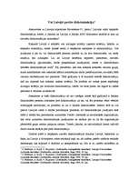 Eseja 'Vai Latvijā pastāv diskriminācija?', 1.