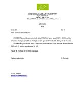 Paraugs 'Rīkojums par komandējumu', 1.