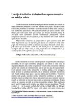 Referāts 'Latvija kā cilvēku tirdzniecības upuru tranzīta un mērķa valsts', 1.