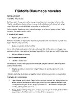 Konspekts 'Rūdolfa Blaumaņa darbu "Salna pavasarī", "Nāves ēnā", "Purva bridējs", "Raudupie', 1.