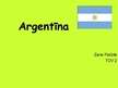 Prezentācija 'Argentīna', 1.