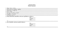 Konspekts 'Sociālo zinību stundas konspekts 1.klasei', 5.