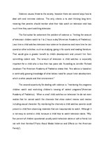 Referāts 'Media and Violence', 6.