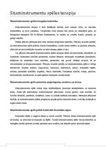 Referāts 'Sitaminstrumentu spēles terapija', 1.