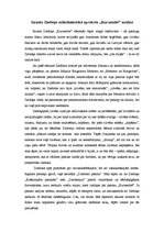 Eseja 'Imanta Ziedoņa mākslinieciskā apraksta "Kurzemīte" analīze', 1.