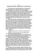 Eseja 'Bioloģiskā daudzveidība: ūdens, pārtika un veselība ikvienam', 1.