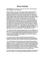 Konspekts 'Bruno Kalniņš ', 1.