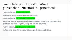 Prezentācija 'Vārdu krājuma vēsturiskais mainīgums', 16.