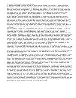 Eseja 'Critical Thinking an Language Essay', 1.