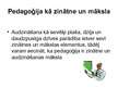 Referāts 'Pedagoģija kā zinātne un māksla', 14.