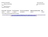 Konspekts 'My Holiday', 2.