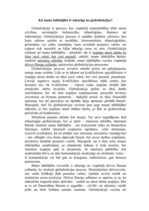 Eseja 'Globalizācija un labklājība', 1.