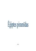 Referāts 'Ēgiptes piramīdas', 1.