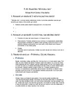 Konspekts 'Reinis un Matīss Kaudzītes "Mērnieku laiki"', 1.