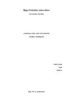 Konspekts 'Kopnes aprēķins un dimensionēšana', 1.