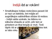 Prezentācija 'Pasaules valstu neparastākās ēšanas tradīcijas', 18.