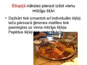 Prezentācija 'Pasaules valstu neparastākās ēšanas tradīcijas', 22.