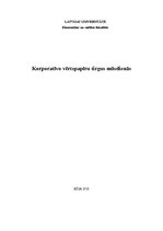 Referāts 'Korporatīvo vērtspapīru tirgus mūsdienās', 1.
