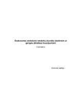 Referāts 'Saskarsmes veidošana rokdarbu stundās skolēniem ar garīgās attīstības traucējumi', 1.
