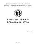 Referāts 'Financial Crisis in Poland and Latvia', 1.