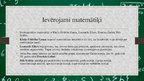 Prezentācija 'Matemātika mums apkārt', 5.